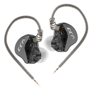CCA | CRA Gold Plated Subwoofer Earphones CCA 0.75mm Sports Game Player HiFi Monitor Headphones Earplug for KZ