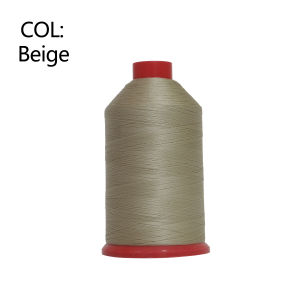 TEX45 High Tenacity Bonded Nylon Thread 210D/2 4500 Yards Light Fabric Leather Canvas Upholstery Shoes Tents Sewing V46 0.25mm