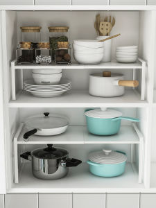 QIMAHUANGZI | Dual Layer Kitchen Storage Shelf
