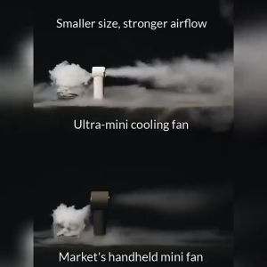 XYBERBEATS X98 Rechargeable Portable Fan 4000mAh Handheld Mini Cooling Fan with Strong Wind