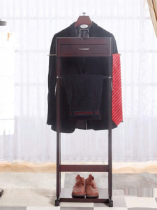 Regent Home | American Solid Wood Coat Rack With Storage