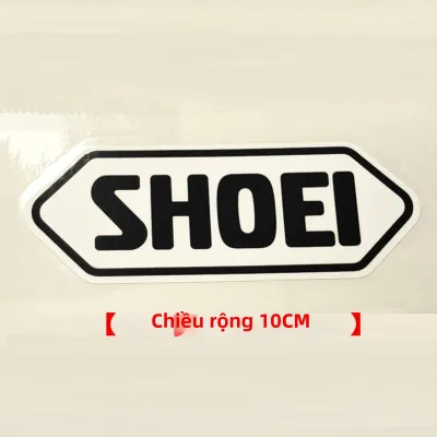Shoei | Nhãn Dán Mũ Bảo Hiểm Máy Xe Nước Không Thấm
