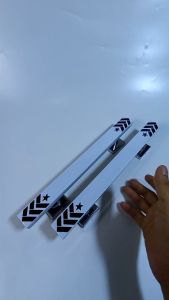 Gagang Tarikan Pintu Rumah Minimalis Stainless Model Putih Hitam 33cm 45cm 60cm untuk Pintu Depan dan Kamar