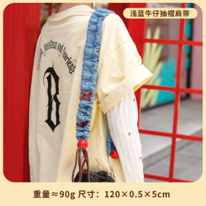 Universal Butterfly Knot Denim Mobile Phone Strap Detachable Crossbody Anti-fall Loss Prevention Mzao Digital Accessories