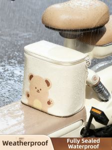 Bear Cartoon Multifunctional Waterproof Helmet Pouch