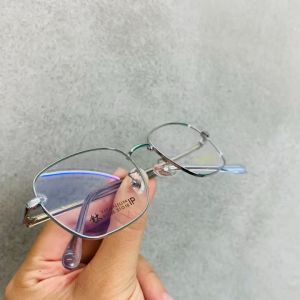 Gọng kính cận 85006 chất liệu titan thời trang mắt kính OURESS nam nữ siêu nhẹ siêu bền