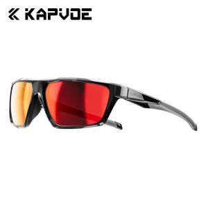 Kapvoe | KAPVOE Polarized Fishing Glasses Beach Essentials Road Bike Cycling Sunglasses Glasses MTB Bicycle Outdoor Sports Golf Eyewear