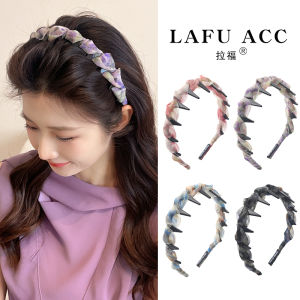 Womens New 2025 High Hairline Anti-slip Hairband Face Washing Special Hairband Non-shedding Hairband Headwear