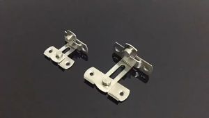 Grendel Pintu Geser Grendel Slot Pintu 90 Derajat Kunci Slot Pintu Dorong Sliding Serbaguna Stainless Steel