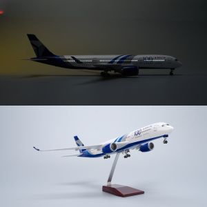 1/142 Large Scale Delta A350 100 Years Collectible Resin Diecast Model plane Kit with Stand&Wheel for Collection Display or Gift