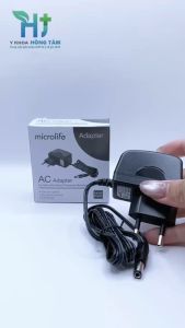 Bộ Đổi Nguồn Adaptor MICROLIFE Dùng Cho Các Loại Máy Đo Huyết Áp Bắp Tay Của Hãng