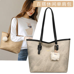 Túi Tote Da Mềm Dung Tích Lớn Phong Cách Mới 2025 Túi Đeo Vai Đơn Giản Thoải Mái Cho Nữ Đi Làm Túi Xách Tay Màu Trơn