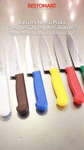 Pisau Daging Profesional 8" TRAMONTINA Kuning (1511589)(F7)