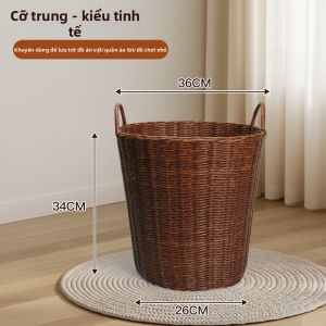 MOMIAN | Giỏ Quần Áo Dung Lượng Lớn Mẫu Rattan Đẹp