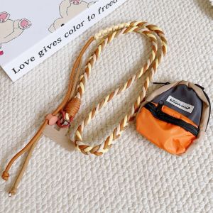 Adjustable Phone Lanyard 120CM Crossbody Neck Cord Braid Wrist Strap Case Wallet Bag Chain Anti Loss Cute Trip Rope Coin Purse