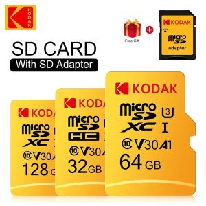 Kodak Micro SD Card 64GB 32GB Memory Card 512GB 256GB 128GB MicroSDXC Class10 SD Memory Card 100MB/s Original TF Flash Card U3
