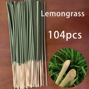 8.7-Inch Green Citronella Incense Sticks Unique Lemongrass Scent Popular Color Suitable for Home Life Long-Lasting Fragrance