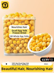7o | Nutritious Fur Beauty Dried Whole Egg Yolk Pet Snacks