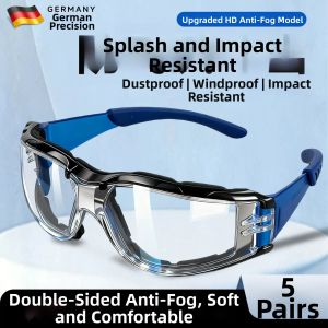Protective Goggles Anti-splash Impact-resistant Dustproof Windproof Fog-resistant Glasses