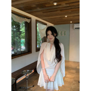 Unique Design French Dress for Petite Women Summer Chiffon