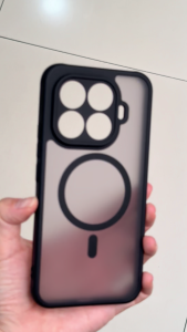 UNTUK XIAOMI 15T / 15T PRO SILIKON HITAM FULL COVER MATTE SHOCKPROOF FROST MEWAH CASING