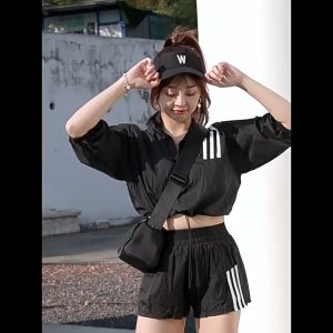 Outerwear Sports Style Swimsuit: Perfect Vest & Shorts Set for Summer Vacation