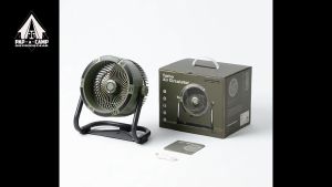 PAPaCAMP 6000mAh Outdoor Camping Glamping Turbo Desk Fan Multifunction Portable Rechargeable