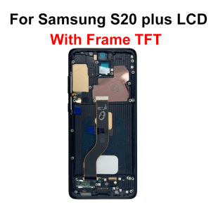 TFT For Samsung Galaxy S20 FE LCD S20 Plus S20+ Display SM-G780 For S20 Ultra LCD SM-G985 G988 With Frame Touch Screen Digitizer