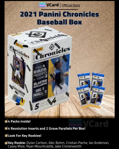 2021 Panini Chronicles Baseball Box -100% Original. Trading Card Hobby- MLB