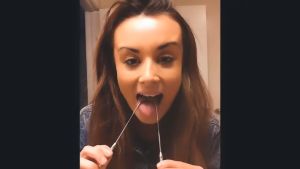 U Shape Tongue Scraper Cleaner Stainless Steel Oral Cleansing Tool Removes Bacteria Bad Breath Dental Hygiene Care