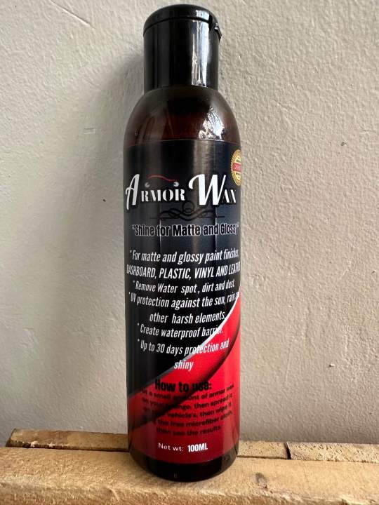 Armor wax v4 100ml solo no freebies | Lazada PH