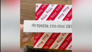 กรองแอร์ โตโยต้า Toyota ยาริส Yaris วีออส Altis อัลติส Vigo วีโก้ Vios วีออส OEM 87139-0D040