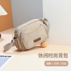 Oxford Cloth Bag Womens 2024 New Crossbody Bag Exquisite Niche Style Unique Small Bag Canvas Shoulder Bag Fancy