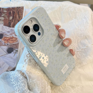 Retro Floral Phone Case for Apple iPhone 17 pro Max Full Screen Protection Touch Key Camera Button Soft Cover Anti-Fall Protection