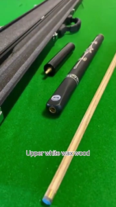 WEISHIDUN Pool Cue 10mm Small Tip | For Chinese 8-Ball & 9-Ball | Beginner Training Cue