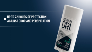 CERTAIN DRI EXTRA-STRENGTH CLINICAL ANTIPERSPIRANT SOLID MAXIMUM SWEAT & ODOR PROTECTION FOR MEN AND WOMEN 49 GRAMS