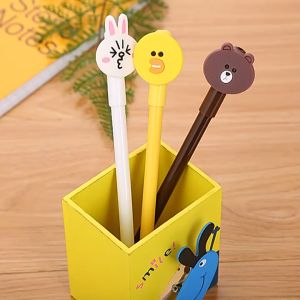 Harga Grosir - Pena Karakter Gel Kelinci Beruang Bebek / Pulpen Karakter Alat Tulis Sekolah