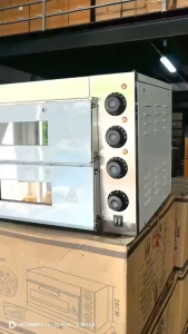 เตาอบ เตาอบพิซซ่าไฟฟ้าเชิงพาณิชย์ 1ถาด/2ถาด🚩มีพร้อมส่ง