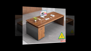 Bàn giám đốc gỗ MDF đơn giản phong cách hiện đại BGD409 - NỘI THẤT LẮP RÁP VIENDONGADV