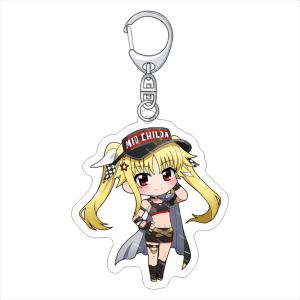 Bandai | Anime Magical Girl Lyrical Nanoha Acrylic Móc Khóa Takamachi Nanoha Subaru Nakajima Hayate Yagami Hình Mặt Dây Chuyền Sưu Tập Quà Tặng