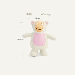 FOFOS Dog Toys Loud Sound Biting Resistant Rubber Zoo Series Entertainment Chew Toys for Dogs