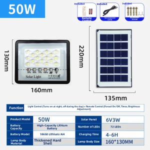 MaiMeng | New Solar Waterproof Outdoor LED Light 72 Bulbs