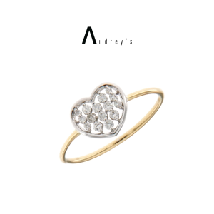 Audreys 18K Yellow Gold Diamond Dress Ring