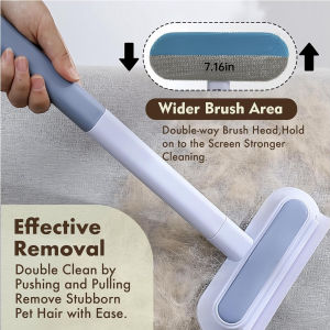 Sofa Pet Hair Remover Durable Reusable Multifunctional Cat and Dog Tool Gentle on Furniture Carpets Clothes Bedding