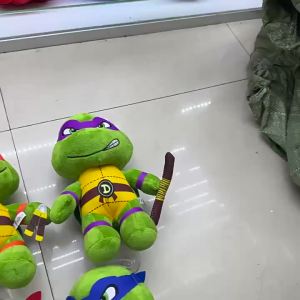 เต่าโรงงาน ตุ๊กตาของเล่นตุ๊กตานินจาเต่าตุ๊กตาผ้าสร้างสรรค์ รุ่นใหม่