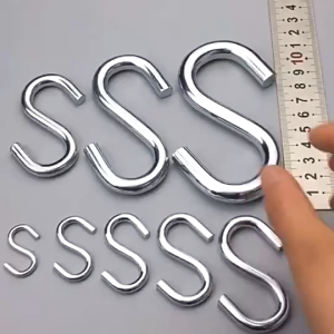 ตะขอ เหล็ก ตัว S ขนาดใหญ่ ตะขอแขวนของ ห่วงเหล็ก ห่วง ห่วงตะขอ เปล ที่แขวน เปลญวน เก้าอี้แขวน ตะขอใหญ่ Heavy Duty hug hugcamp hugdiy hugtravel
