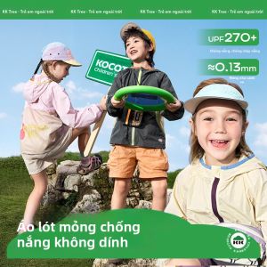 Kocotree | Áo Chống Nắng Cho Trẻ Em Chống Tia UV Thoáng Khí Nhẹ