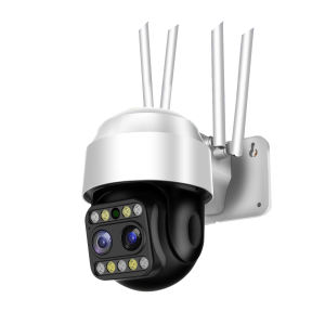 Yoosee 8MP กล้องวงจรปิด wifi 360° ไม่มีจุดบอด ชัดสุดๆ Night Vision เลนส์คู่ 8ล้าน/4เสา PTZ AI ตรวจสอบ 360องศา CCTV IP Camera WiFi Camera (360° สายออนไลน์ CCTV กล้องไร้สาย Outdoor)