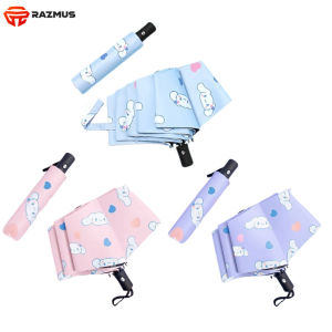 Elite Outdoor Series - Waterproof UV Coated Automatic Umbrella Windproof in Sleek Black UB-3