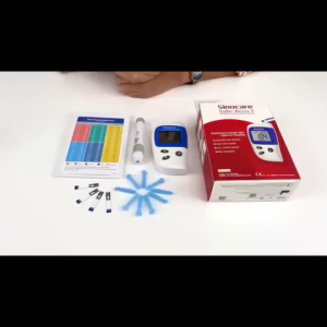 🔥รับประกัน1ปี🔥เครื่องตรวจวัดน้ำตาล Glucose Sinocare รุ่น Safe-Accu2 ที่วัดน้ำตาล ที่ตรวจเบาหวาน เครื่องวัดน้ำตาลในเลือด